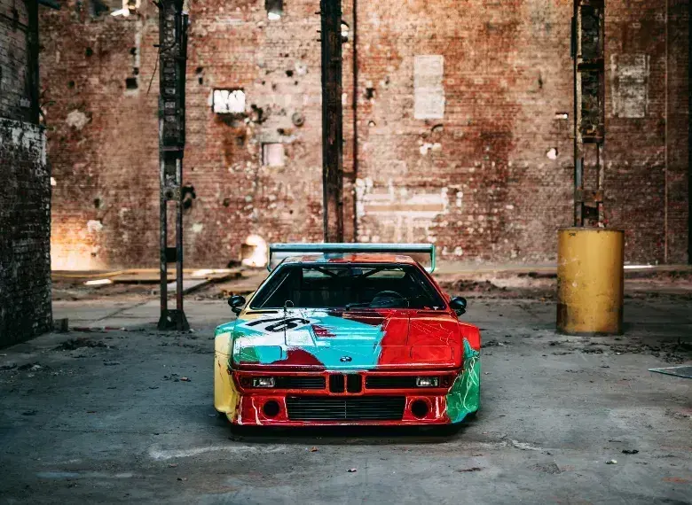 Explore Andy Warhol's iconic BMW M1 at Art Dubai