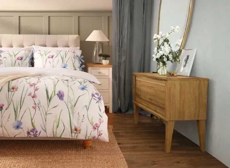 Brighten up your bedroom with NEXT's spring meadow duvet set